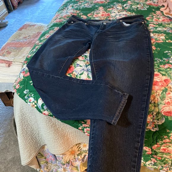 Fashion Power Jeanswear Bling Ladies Jeans~XL - Picture 6 of 10